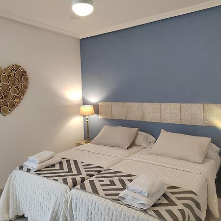 Apartamento Santa Pola Primera Linea De Playa Esterno foto