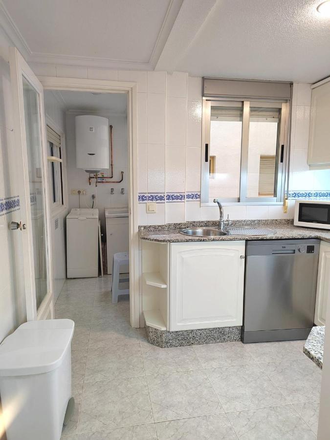 Apartamento Santa Pola Primera Linea De Playa Esterno foto