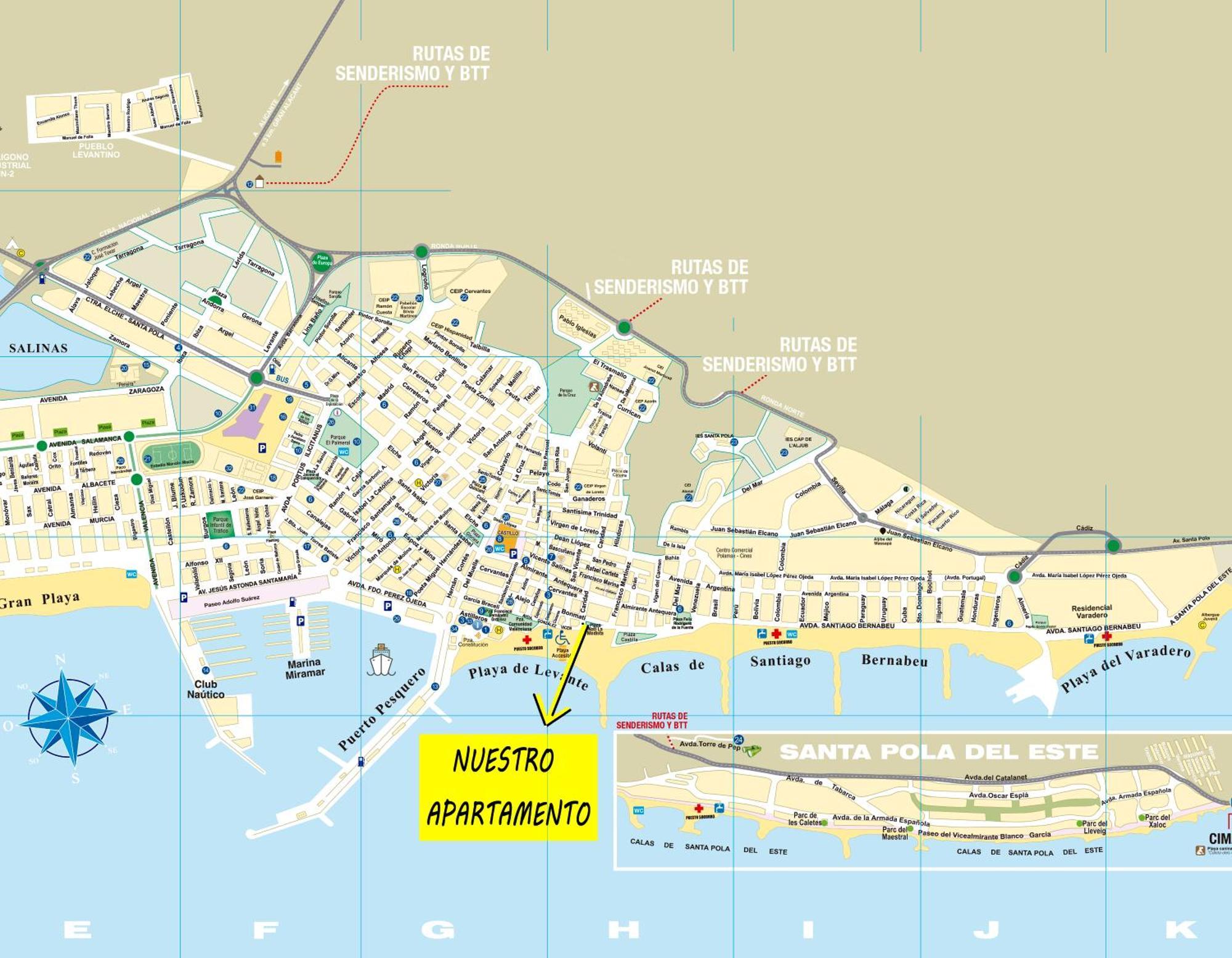 Apartamento Santa Pola Primera Linea De Playa Esterno foto